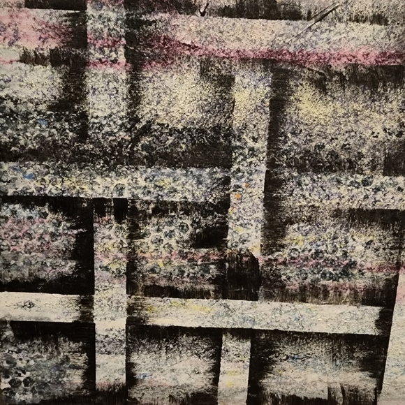 HANDCRAFTED Abstract Painting HANDPAINTED Illusion Art HANDMADE Wall Decor - Picture 9 of 16